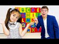 Mia and Artem English Alphabet ABC and more school stories