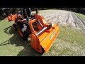 Land Pride RTA1250 Rotary Tiller on Kubota B2601