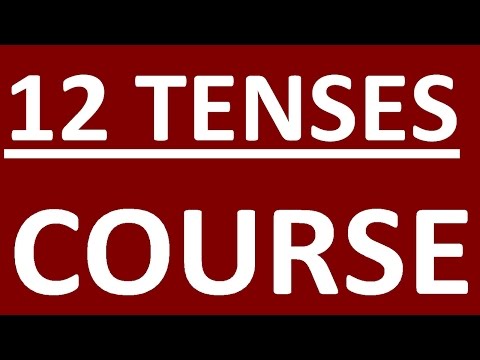SHORT COURSES -12 ENGLISH TENSES  ENGLISH GRAMMAR LESSONS FOR BEGINNERS AND INTERMEDIATE - FULL