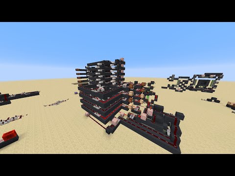 All in 1 fast binary multiplier, adder and subtractor in minecraft