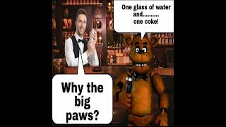 Why the big paws? - FNAF comic dub