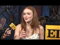 Sadie Sink REACTS to Filming Spider-Man: Brand New Day (Exclusive)