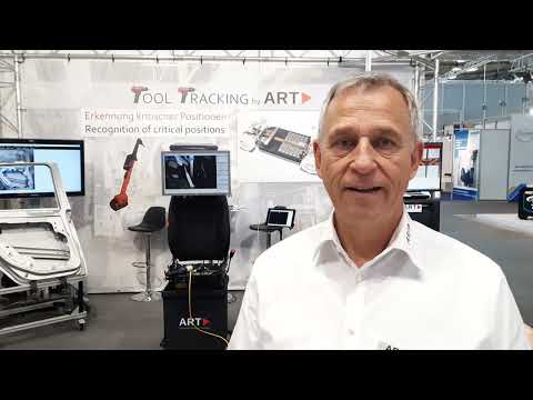 Marker-based Tool Tracking - ART's solution with DTRACK (SMARTTRACK3/M) - video from Advanced Realtime Tracking