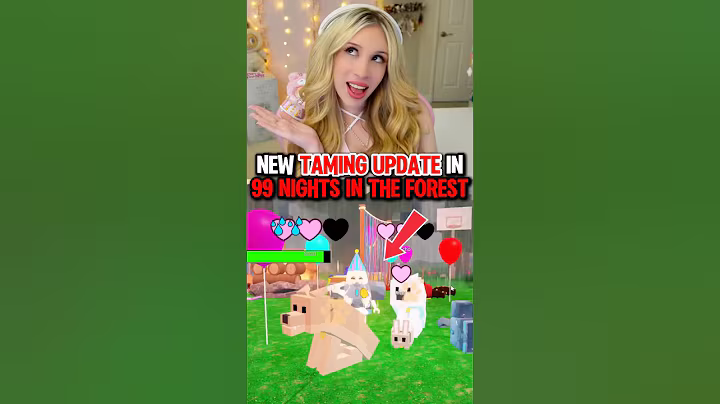 HOW TO “TAME” ALL ANIMALS in 99 NIGHTS IN THE FOREST on ROBLOX! 🐇🐺🦂🐻