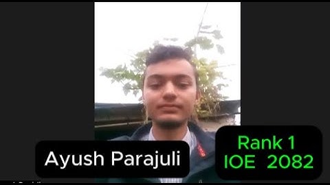🎉 Meet IOE 2082 Rank 1 Topper! | Inspiring Journey Begins 🚀#ioe #entrance #topper #interview