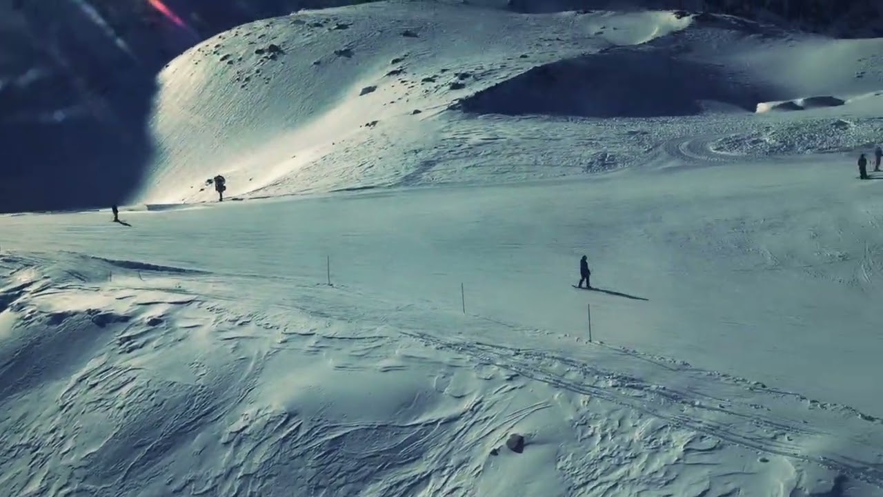 Europe 25, Part 10 Presena Glacier Snowboarding