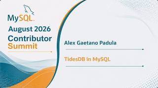 TidesDB in MySQL