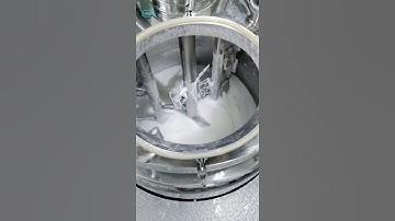 Fixed vacuum homogenizer mixer #Immaymachinecompany