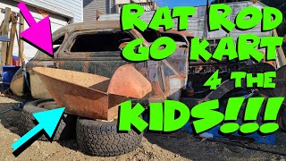 Rat Rod Go Kart 4 THE KIDS!!!  Boys and Girls, go get your Parents, This one is for ALL of you.