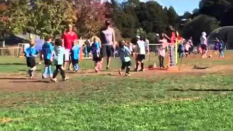 Daisy Padilla Scoring 2 Goals While Playing AYSO in Burlingame, California