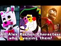 👾All Alex Rochon characters who’s voicing them!🎩(Multifandom)