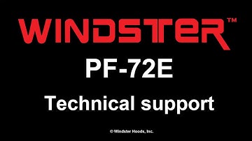 Windster Range Hood - PF-72E - How to replace aluminum filters and baffle filters