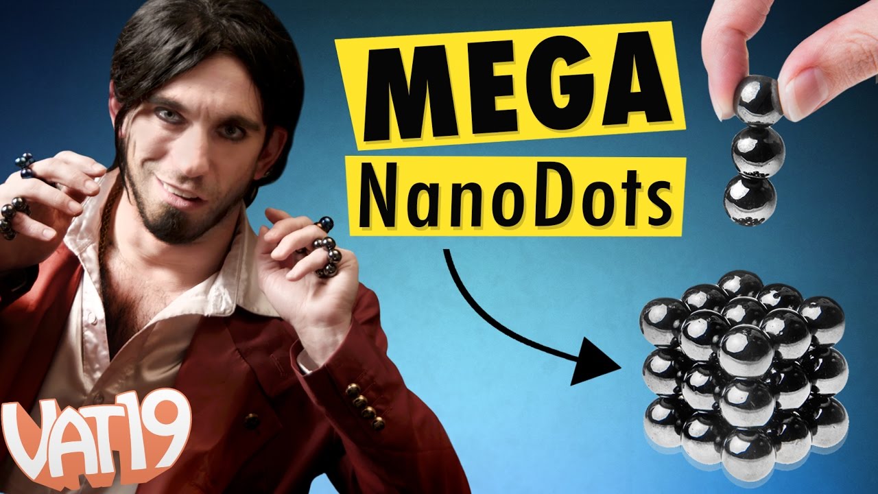 Crazy Magnetic Balls (aka Mega NanoDots) YouTube