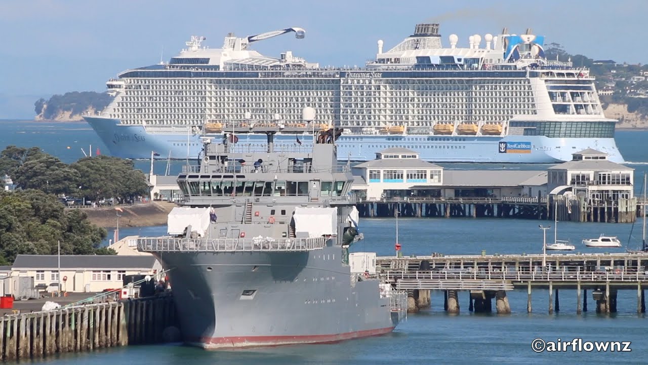 cruise ships leaving auckland today