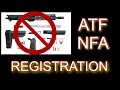 ATF & Stabilizing Brace Registration!  The Facts YOU Need to Know!