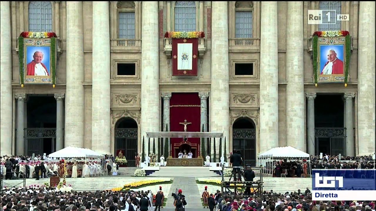 Rai HD - Canonizzazione dei 2 papi 27 aprile 2014