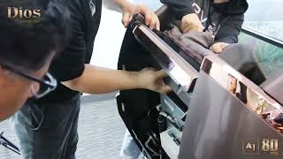 Dios 1288 Installation Video 8D AI Dual Air Tech Touch Roller SL track with Brain Relaxation Program