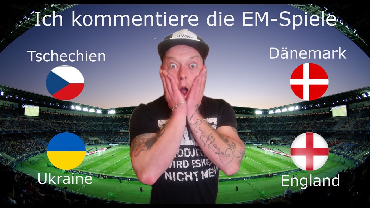 Ich Kommentiere die EM/Tschechien vs Dänemark/Live ...