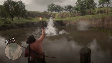 Red Dead Redemption 2 Throwing Dynamite !! RDR2