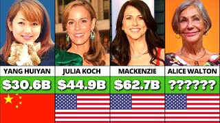 Richest Women in the World 2022 (Julia Koch, Mackenzie Scott, Alice Walton) by Luxury Comparison 400 views 1 year ago 1 minute, 31 seconds