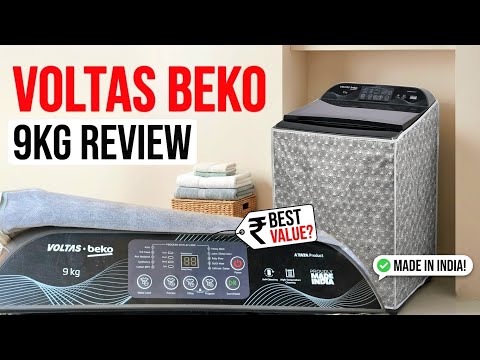 Voltas Beko 9Kg Washing Machine Review | Fully Automatic Washing Machine 2026
