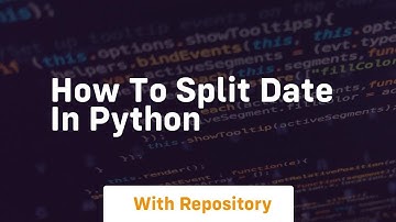 how to split date in python