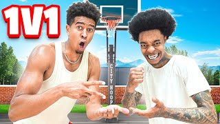 1v1 BASKETBALL but INSANE Rules vs FlightReacts