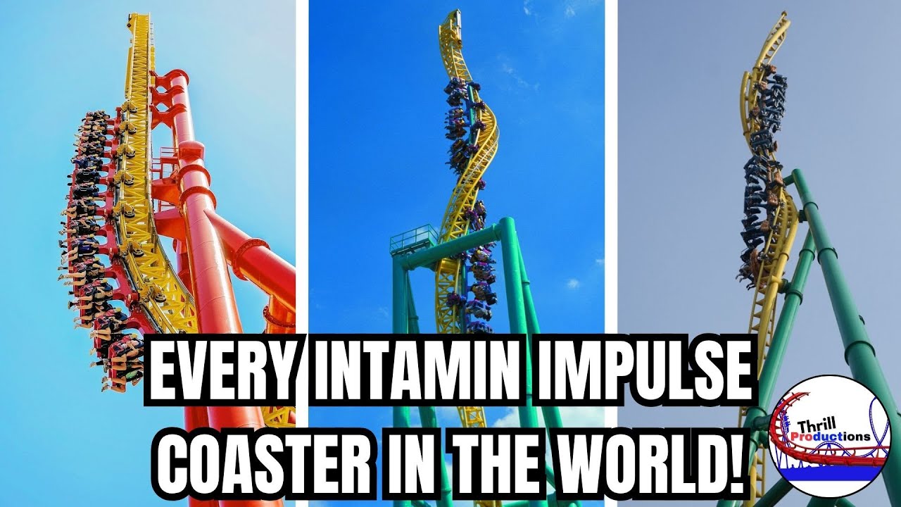 Every Intamin Impulse Roller Coaster in the World! (2025 Edition)