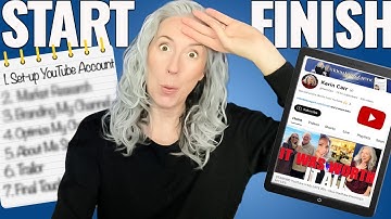 How to Create A YouTube Channel in 10 Minutes a Day- BEGINNER