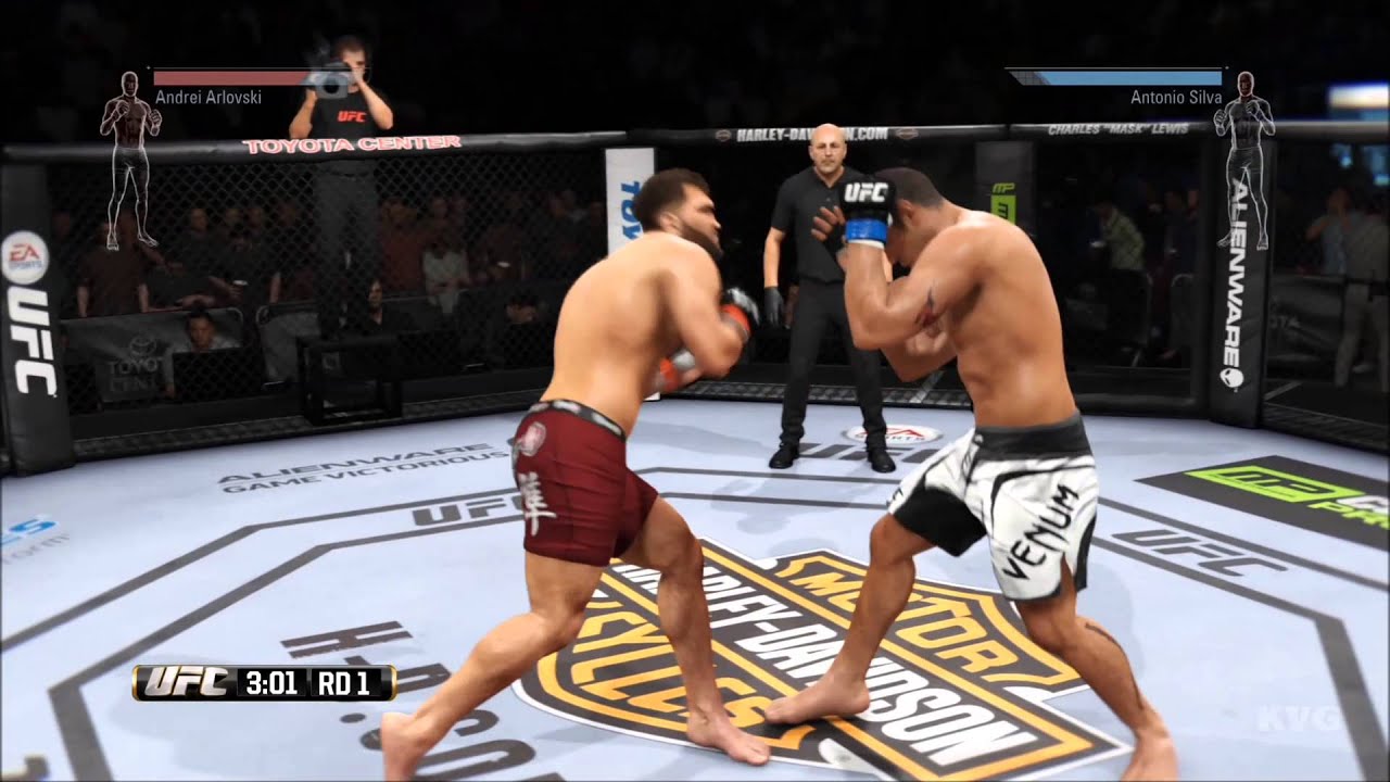 EA Sports UFC - Andrei Arlovski vs Antonio Silva Gameplay (PS4 HD) [1080p]