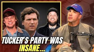 Theo Von, Jelly Roll & Tucker Carlson… All at One Party