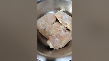 How to defrost chicken Quickly best tip #ytshorts