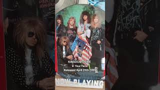 Kingdom Come In Your Face Vinyl Records 1989 #shorts #music #80s