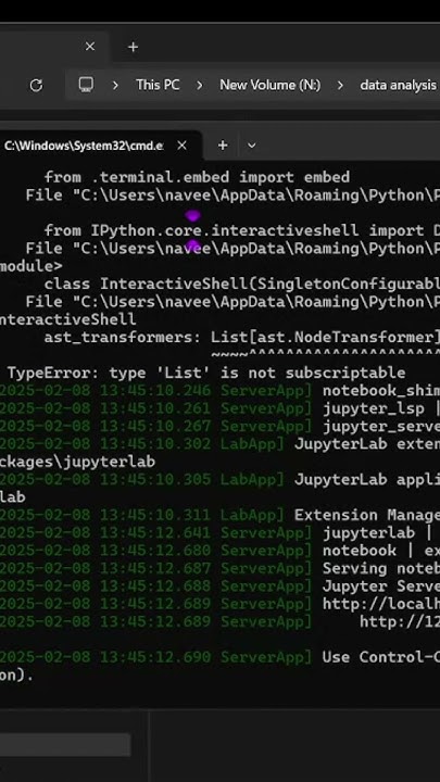 how to open any file with help of cmd || jupyter notebook #python # ...