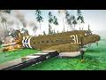 Plane Damage Cost Simulation – Forest Landing Test | Teardown Physics thumbnail