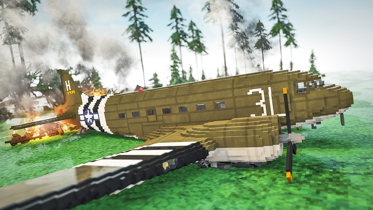 Plane Damage Cost Simulation – Forest Landing Test | Teardown Physics