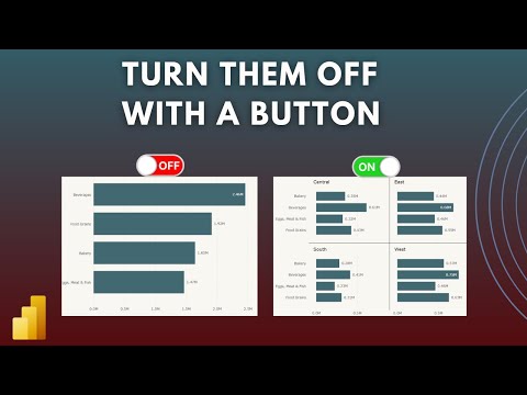 💡Turn Small Multiples ON/OFF with a Button in Power BI | MiTutorials