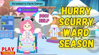 🔴 LIVE REVIEW: A HOSPITAL THEMED Season Pass? HURRY SCURRY WARD SEASON (Play Together Game)