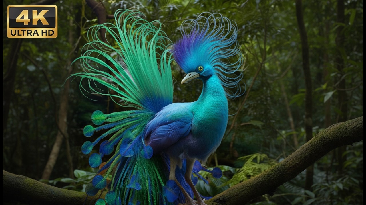 The Most Beautiful Birds of the Amazon Jungle | 4K Cinematic Wildlife