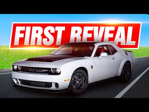 New 2024 Dodge Demon 170 First Time Reveal!