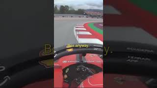 Ferrari cheats on Charles, they put hard tires on him even though he asked for soft ones screenshot 5