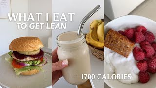 What I Eat In A Day To Get Lean I Tracked My Meals For The Day? Macros?