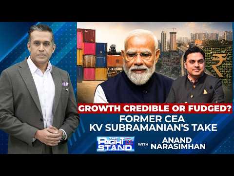 India GDP Growth At 7.8%: Real Growth Or Fudged Figures? K.V. Subramanian Takes On Critics | News18