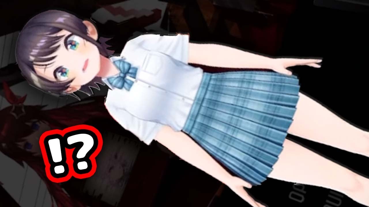 Subaru's Full Schoolgirl 3D Model Is Too Cute To Handle【Hololive】
