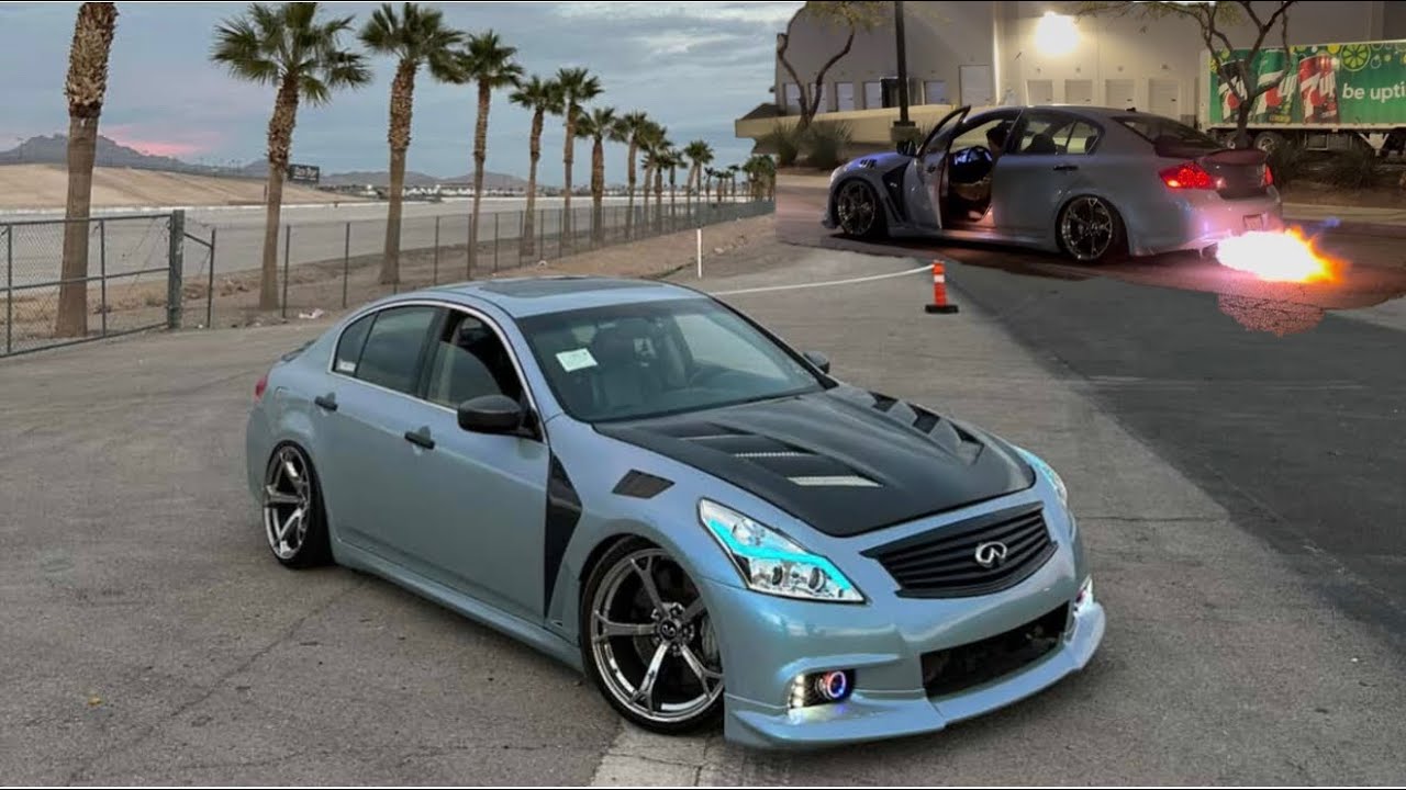 Infiniti G37 Gets Tuned *Big Flames