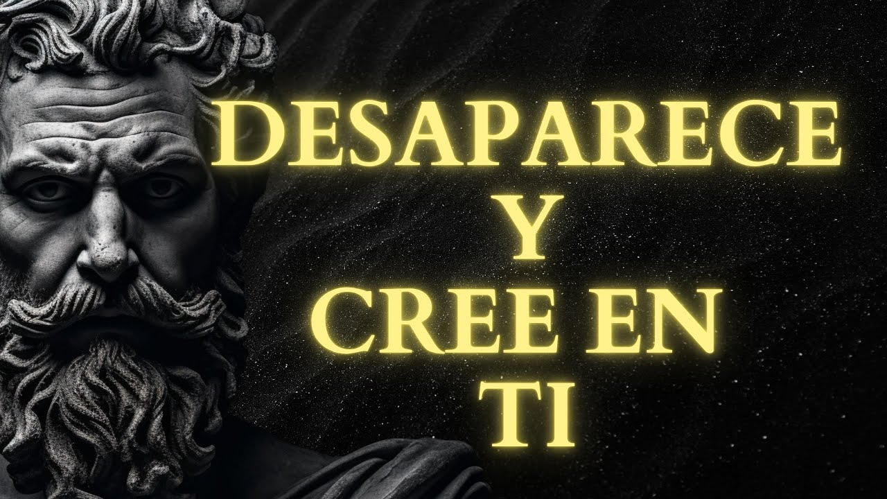 Avanza en SILENCIO: DESAPARECE y ENTRENA tu MENTE | Estoicismo