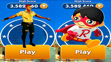 Temple Run 2 vs Tag with Ryan Walkthrough Gameplay