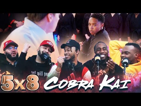 HAWK VS KENNY! Cobra Kai Season 5 Episode 8 Reaction
