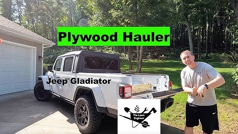 How long is a jeep gladiator bed
