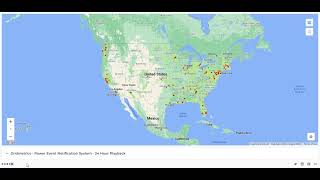 Gridmetrics Power Event Notification System Playback Demo